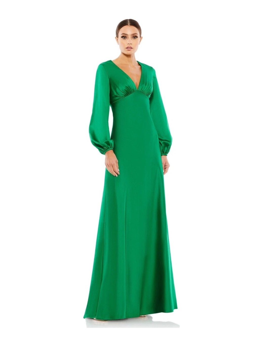 NWT Ieena for Mac Duggal Emerald Green Dress size 2